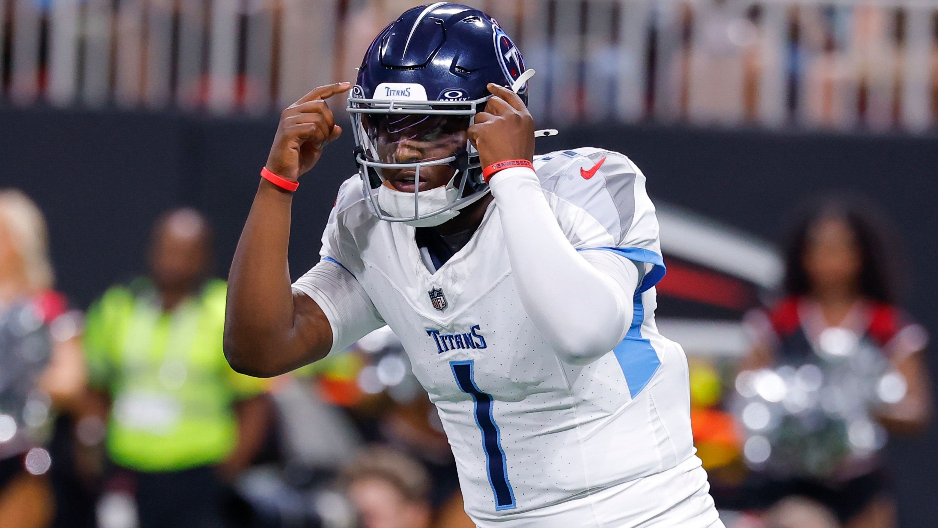 <strong>Platz 29: Tennessee Titans</strong><br>Quote: +25.000 (bei einem Einsatz von 100 US-Dollar gewinnt man 25.000 US-Dollar)