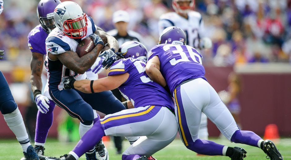 
                <strong>13. Spieltag: Minnesota Vikings at New England Patriots</strong><br>
                Was auch auf das Spiel der Vikings gegen die Patriots zutrifft. Minnesota will mit dem neuen Quarterback Kirk Cousins in den Super Bowl, die Patriots sind ein echter Prüfstein.
              