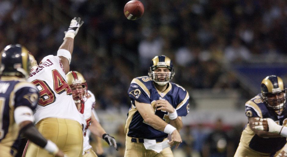 
                <strong>2001: Kurt Warner (St. Louis Rams)</strong><br>
                2001: Kurt Warner (St. Louis Rams)
              