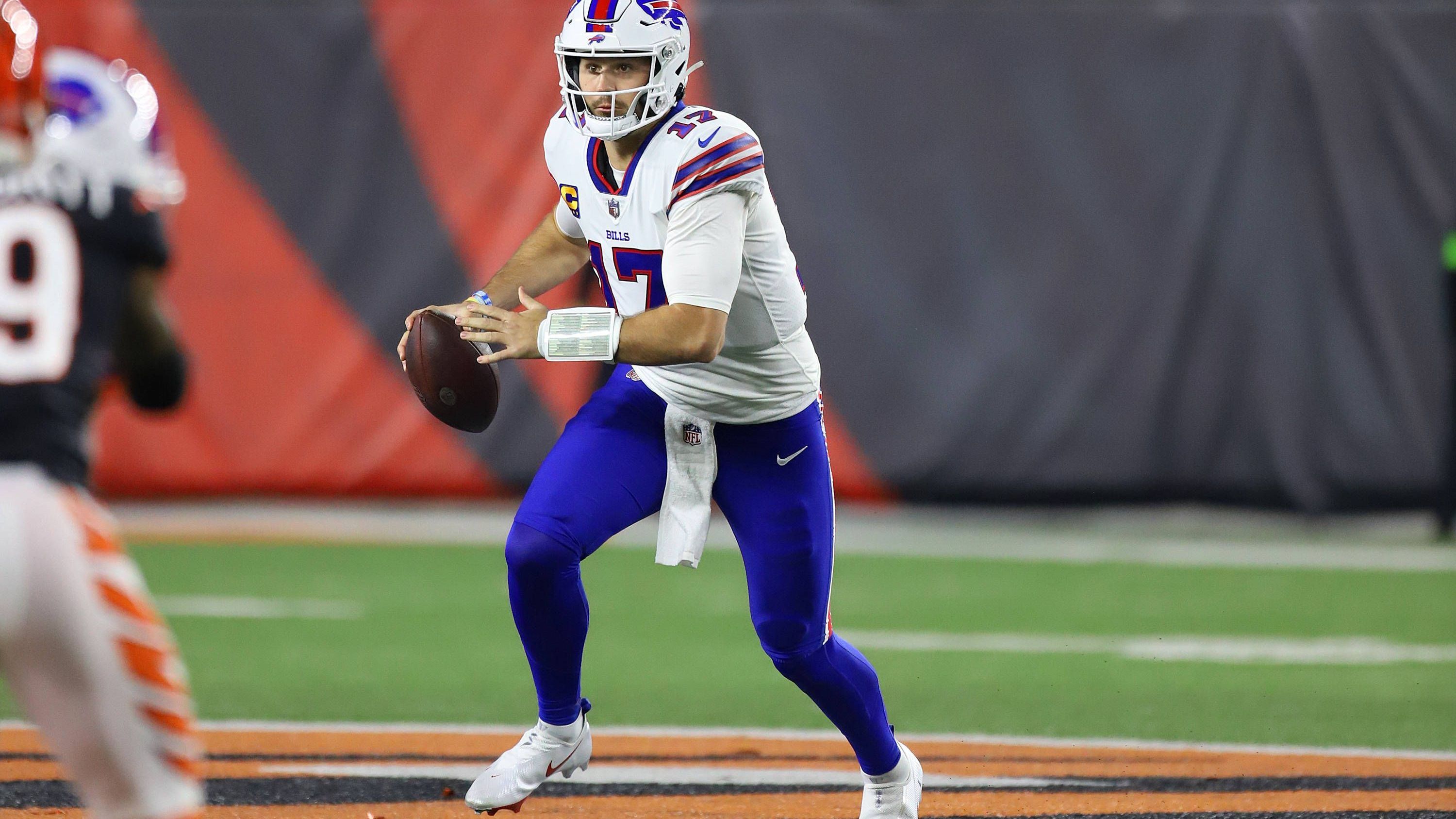 <strong>Josh Allen (Buffalo Bills)<br></strong>Position: Quarterback<br>Quote: +2000 (bei einem Einsatz von 100 US-Dollar beträgt der Gewinn 2000 US-Dollar)