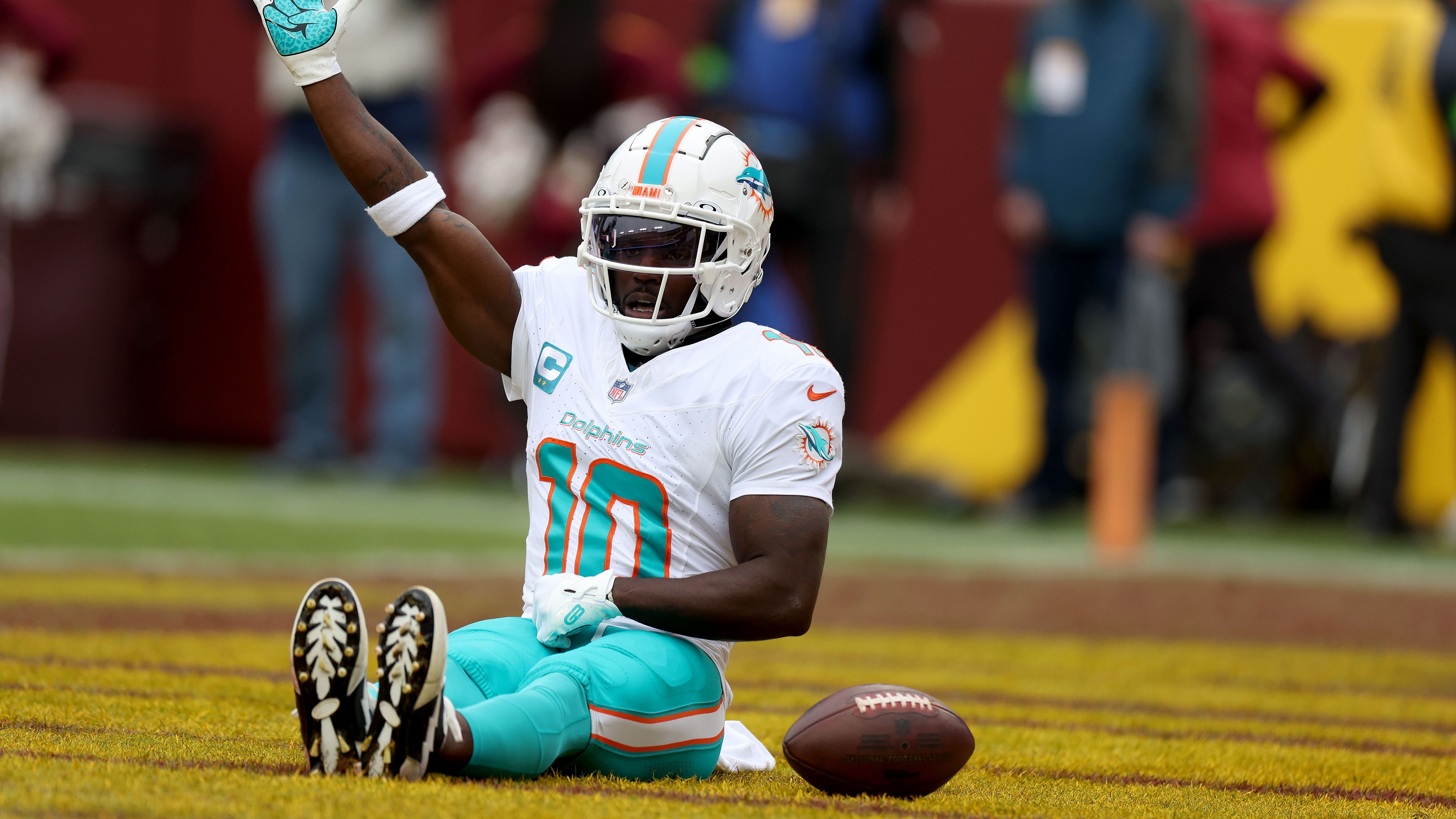 <strong>Wide Receiver in AFC</strong><br> Tyreek Hill<br> Miami Dolphins