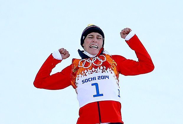 
                <strong>Nordische Kombination: Gold - Eric Frenzel - Deutschland</strong><br>
                Eric Frenzel hat sich zum Kombinations-König von Sotschi gekrönt und gleich im ersten olympischen Wettkampf das erwartete Gold geholt. Mit einem Traumsprung und einer taktischen Meisterleistung in der Loipe ließ der Weltmeister der Konkurrenz keine Chance.
              