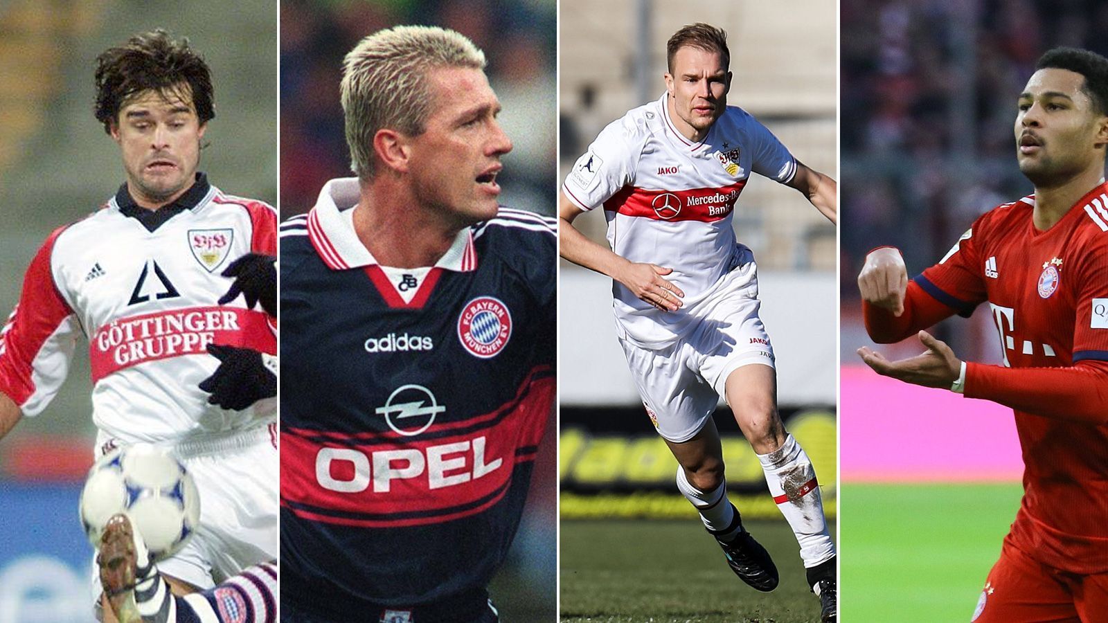 
                <strong>Diese Spieler spielten für VfB und FCB</strong><br>
                Dass Spieler zwischen Bundesliga-Klubs hin und her wechseln, ist nichts Ungewöhnliches und gehört zum Geschäft. Doch zwischen dem VfB Stuttgart und dem FC Bayern München gab es in der Vergangenheit einen überdurchschnittlich regen Spielerwechsel. Mehr als 30 Kicker trugen bisher das Trikot beider Vereine. ran gibt einen Überblick (in alphabetischer Reihenfolge/Stand: 13. Dezember 2021).Hinweis: FC Bayern gegen VfL Wolfsburg - am Freitag ab 19 Uhr live in SAT.1. Im Anschluss "ran Late Night" der Fußball-Talk.
              