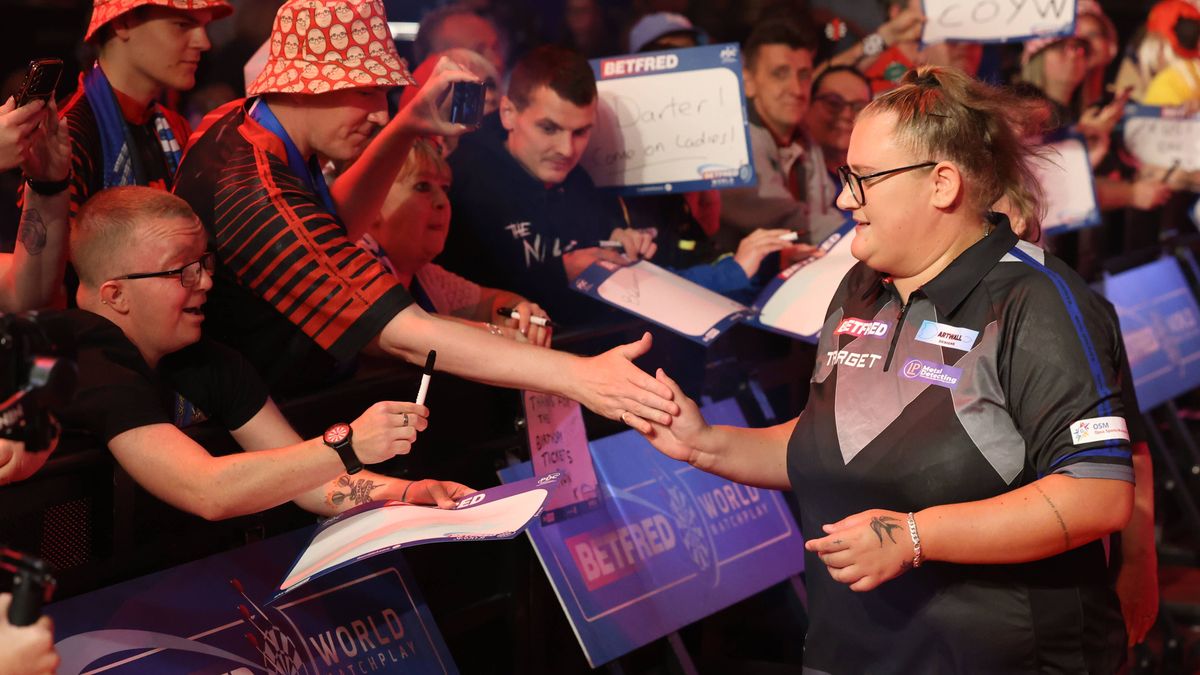 27 07 2025. World Matchplay Darts Beau Greaves during the Betfred World Matchplay Darts at Winter Gardens, Blackpool, United Kingdom on 27 July 2025. Blackpool Winter Gardens United Kingdom Editori...