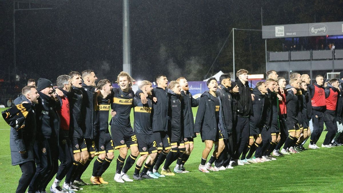 Dynamo Dresden festigt die Tabellenführung