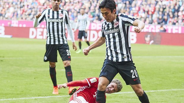 
                <strong>Makoto Hasebe (Eintracht Frankfurt)</strong><br>
                Bitter: Der Japaner war beim Spiel in München gegen den Torpfosten geprallt und verletzte sich dabei schwer am Knie. Nach der Operation dürfte die Saison für ihn gelaufen sein.
              
