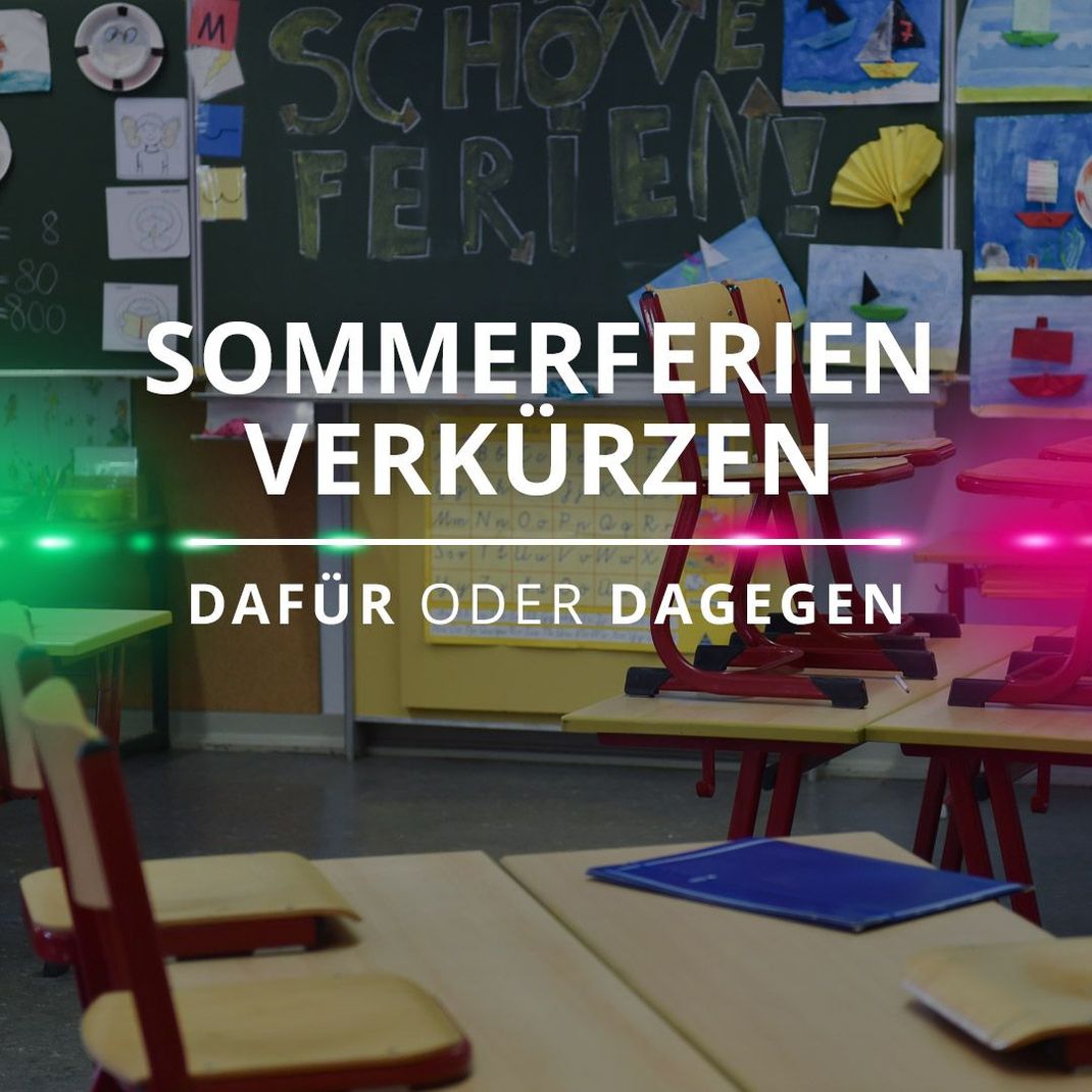 Verkürzte Sommerferien: 57 Prozent sind dagegen.