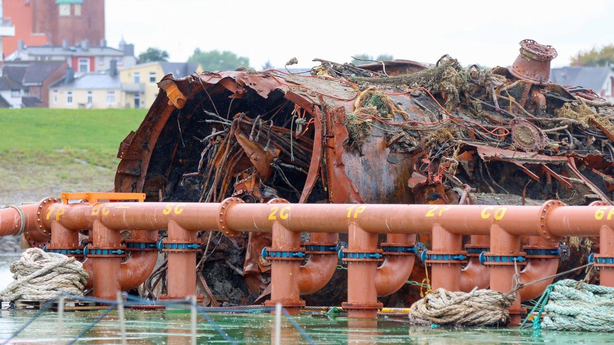 U-Boot-Wrack von 1919 geborgen