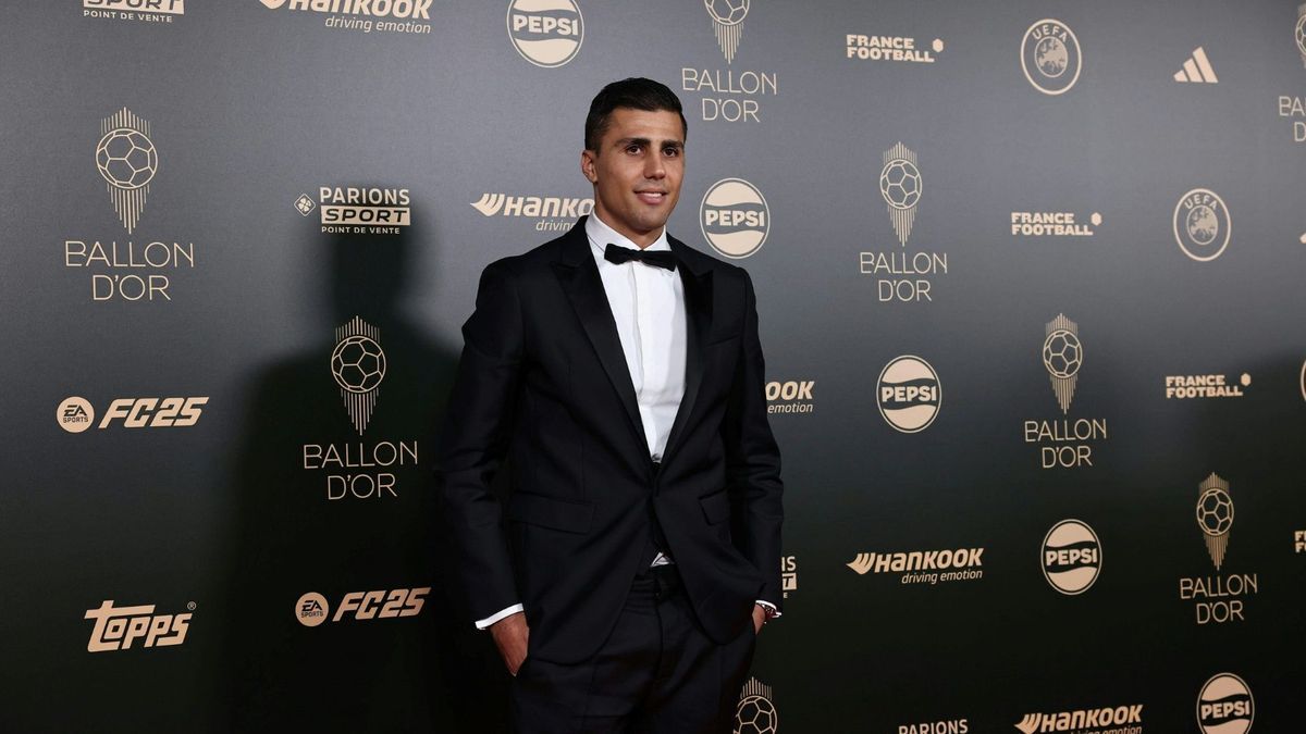 Rodri räumt den begehrten Preis ab