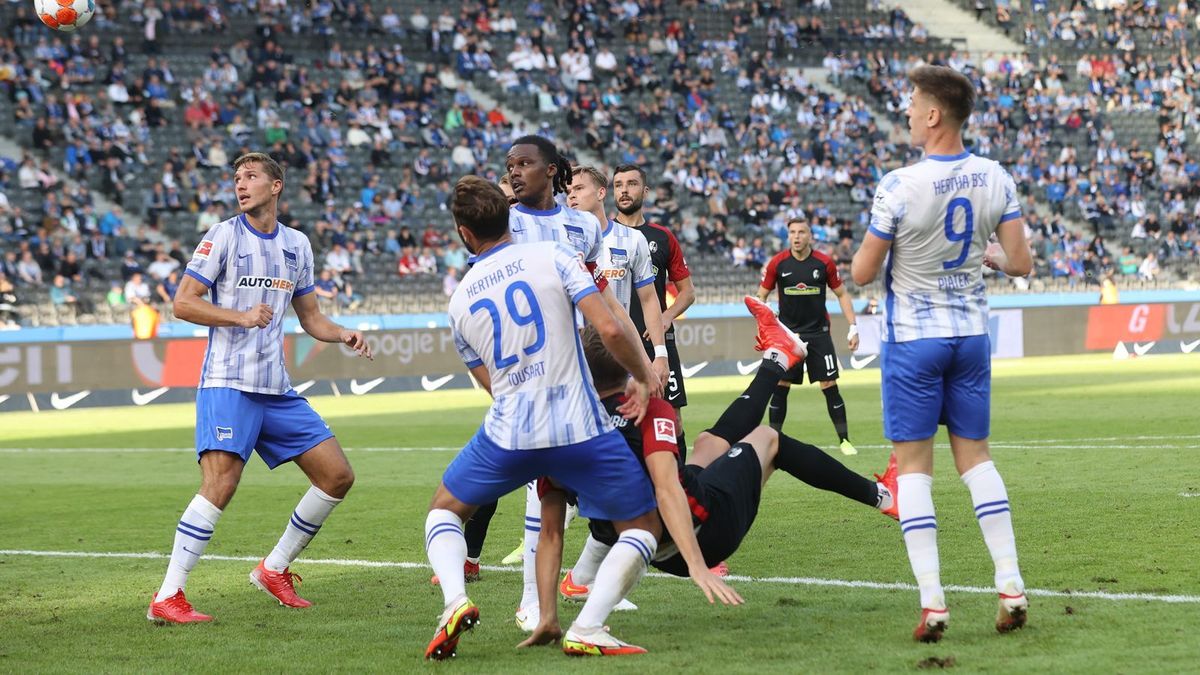 Hertha verliert gegen Freiburg