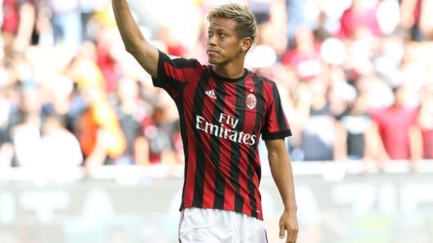 
                <strong>Keisuke Honda</strong><br>
                Keisuke HondaZuletzt bei: AC MilanAlter: 31 JahrePosition: RechtsaußenIm Gespräch bei: -
              