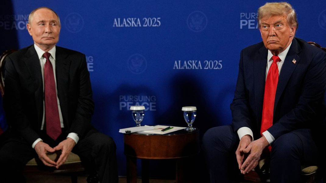 Trump und Putin werden die kommenden Stunden über die Ukraine verhandeln.