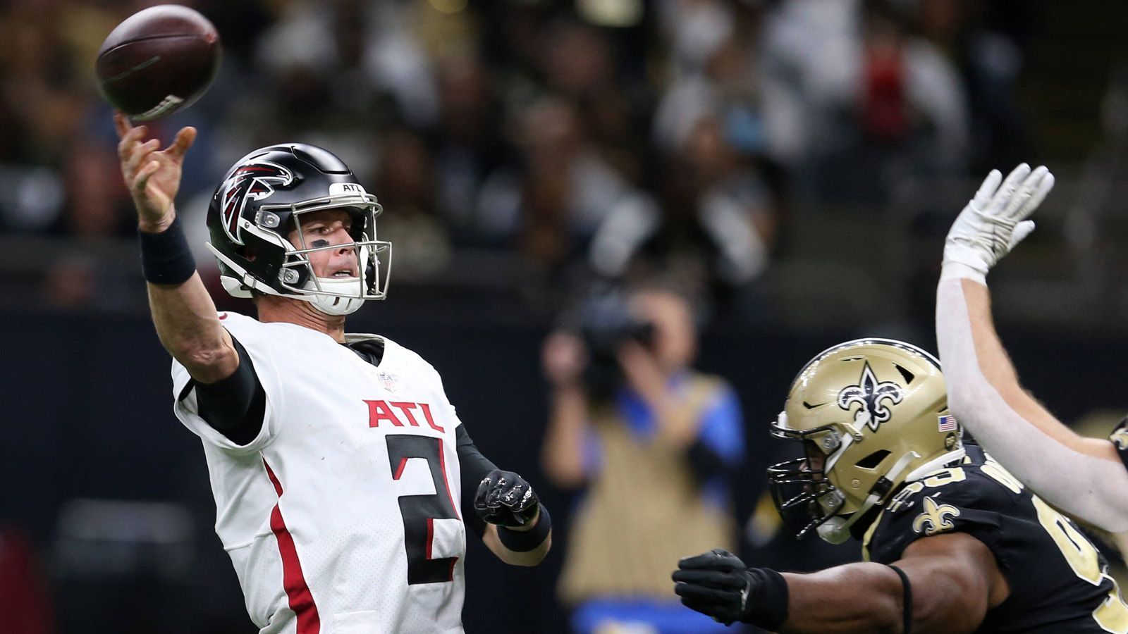 
                <strong>New Orleans Saints - Matt Ryan</strong><br>
                47 Touchdown-Pässe
              