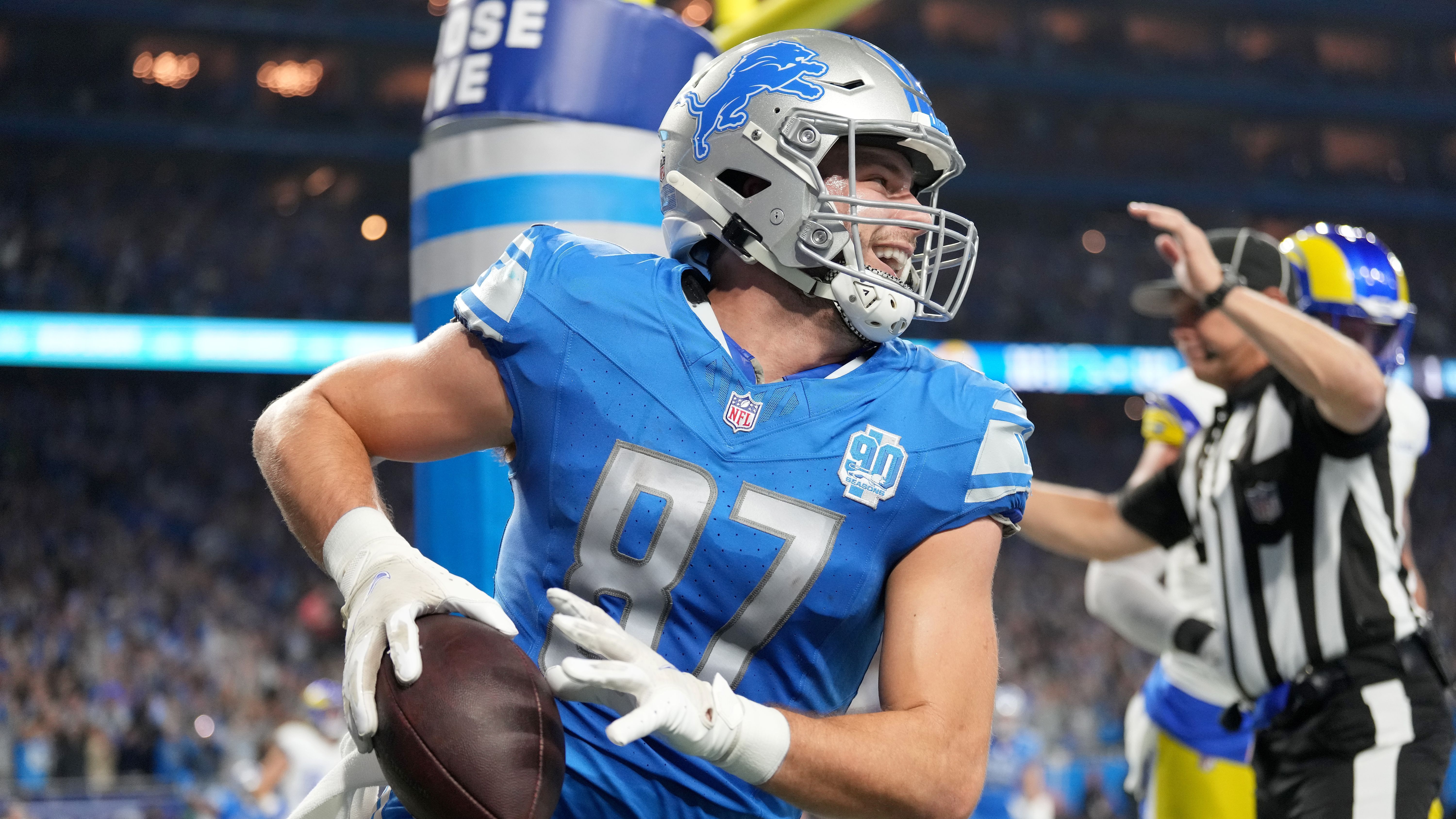 <strong>Sam LaPorta</strong><br>Team: Detroit Lions<br>Position: Tight End<br>17 Spiele; 889 Receiving Yards, 10 Receiving Touchdwns