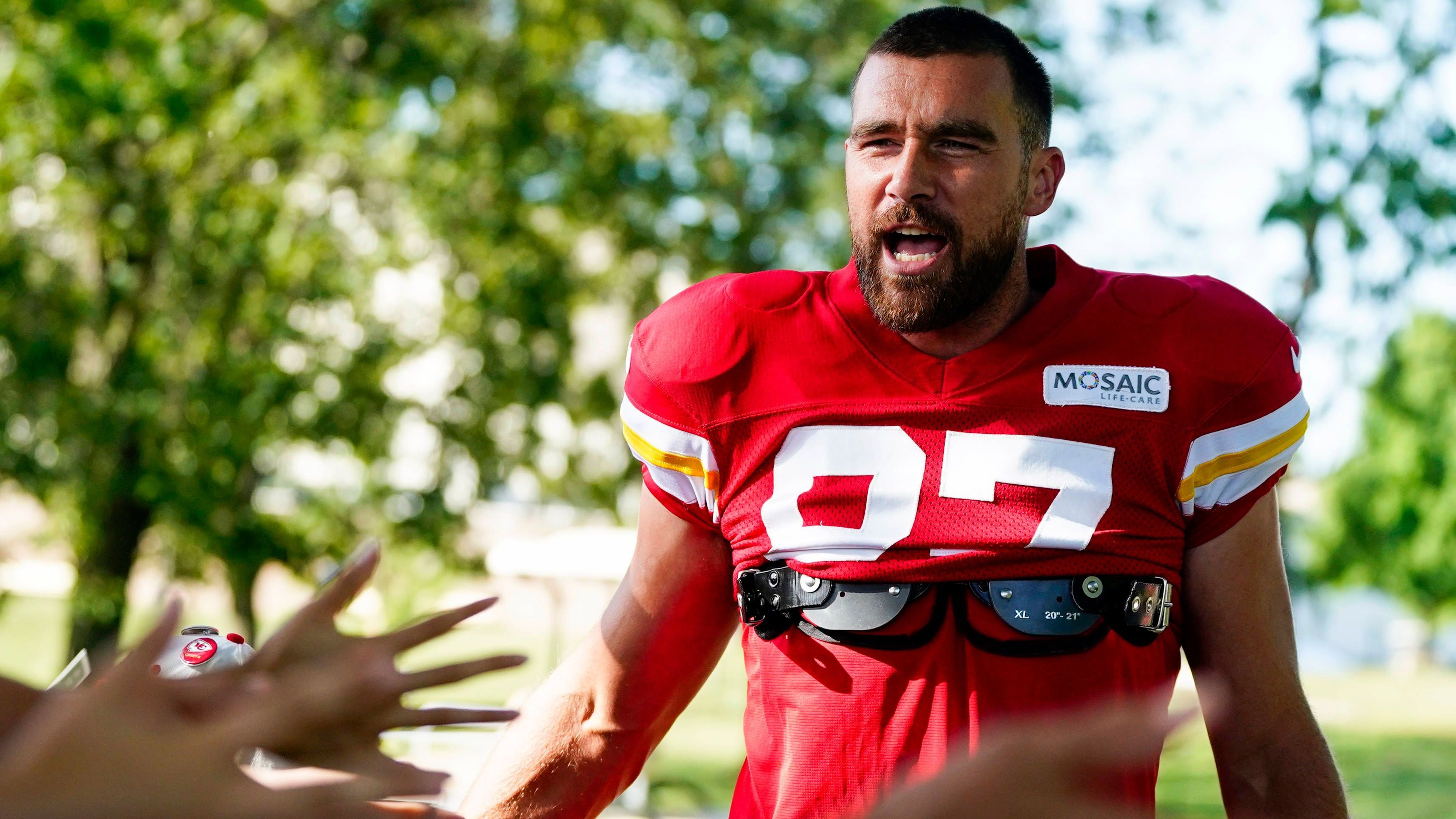 <strong>Platz 5 - Travis Kelce</strong><br>- Kansas City Chiefs<br>- Tight End