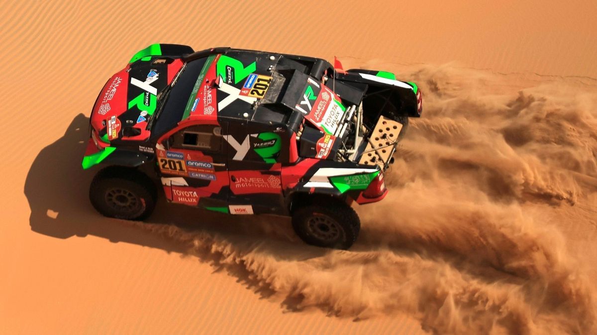 Bei der Dakar stehen harte Prüfungen im Sand an