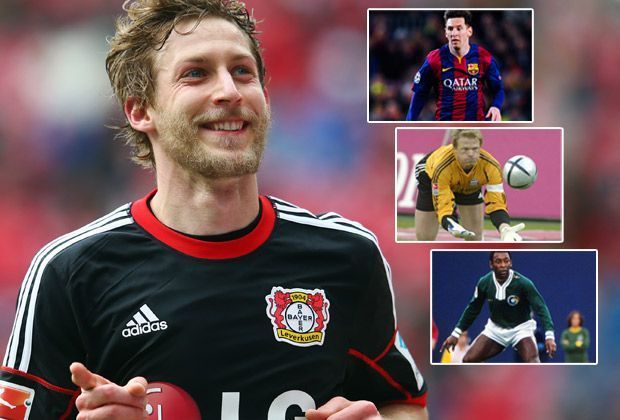 
                <strong>Stefan Kießling: Das ist meine Traum-Elf</strong><br>
                Mit über 130 Toren gehört Stefan Kießling zu den 20 erfolgreichsten Torjägern der Bundesliga. Jetzt stellt der Bayer-Stürmer im Fußball-Magazin "11 Freunde" seine persönliche Traum-Elf auf.
              