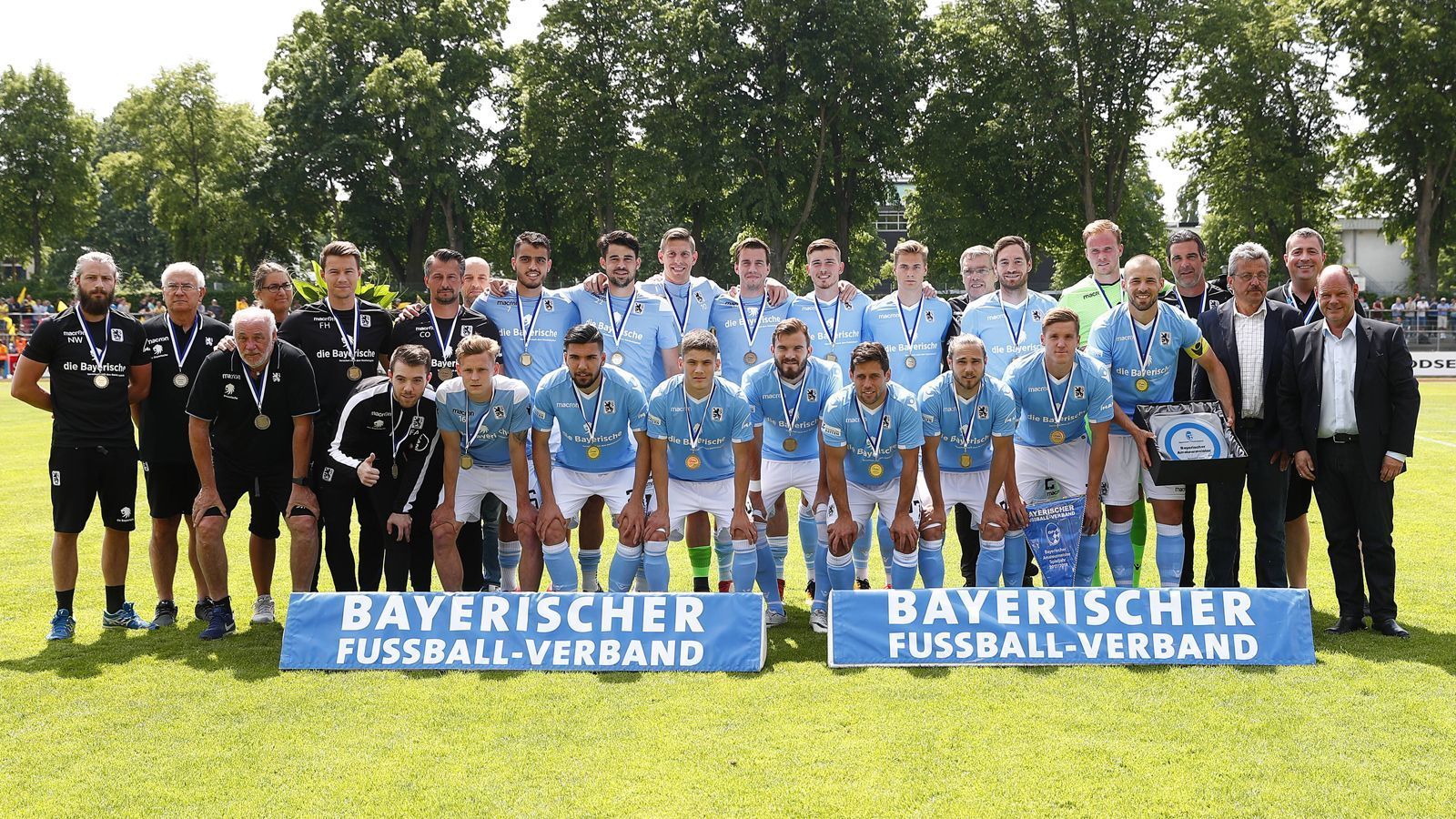 
                <strong>TSV 1860 München (4. Liga)</strong><br>
                (qualifiziert als Meister in der Regionalliga Bayern)Liga: Regionalliga Bayern (Meister)
              