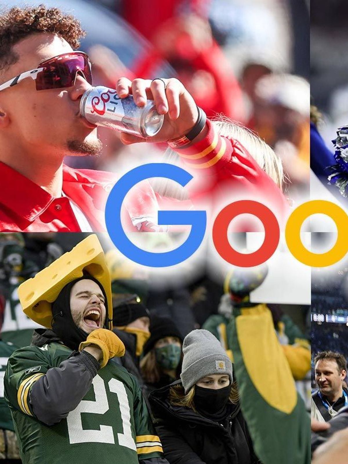 Top-Google-Ergebnisse pro NFL-Team