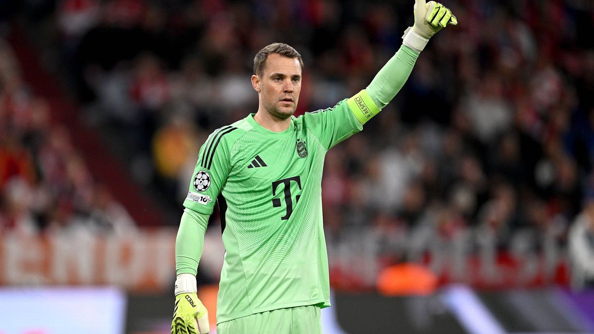 FUSSBALL CHAMPIONS LEAGUE SAISON 2025 2026 Vorrunde 1. Spieltag 17.09.2025 FC Bayern Muenchen - FC Chelsea London Torwart Manuel Neuer (FC Bayern Muenchen) *** FOOTBALL CHAMPIONS LEAGUE SEASON 2025...