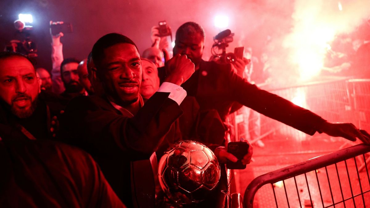 Party mit den Fans: Ousmane Dembélé