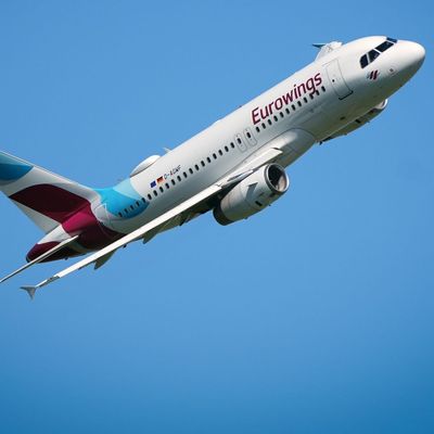 Abflug vom Berliner Flughafen BER