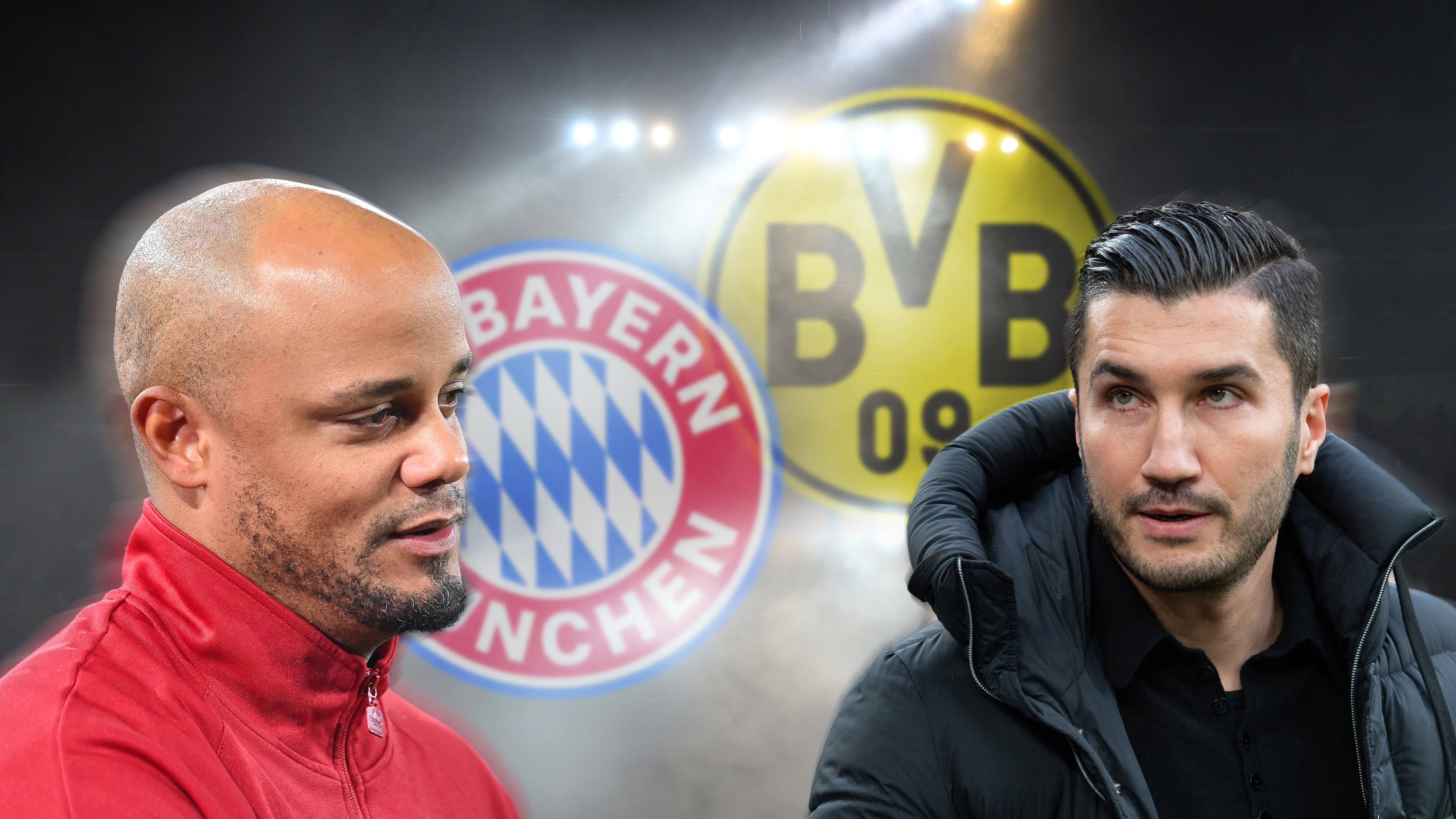 <strong>FC Bayern vs. Borussia Dortmund: Die heißesten Duelle</strong><br>Der Begriff "Deutscher Clasico" ist nicht unumstritten, aber die Spiele zwischen den Münchnern und dem BVB waren in den letzten Jahrzehnten definitiv die brisantesten im deutschen Fußball. Am Samstag empfängt die Borussia den FCB zum Topspiel <a href="https://www.ran.de/sports/ticker/ma10348001/liveticker?from=%2Flive">(18:30 Uhr im Liveticker auf ran.de)</a>. <em><strong>ran</strong></em> blickt vorher auf die größten Duelle der letzten Jahrzehnte zurück.