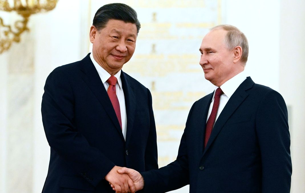 Xi Jinping, Präsident von China und Kremlchef Wladimir Putin.