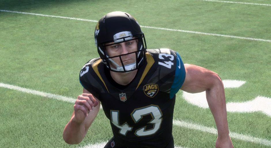 
                <strong>Matt Overton (Jacksonville Jaguars, Long Snapper)</strong><br>
                Gesamtbewertung 43
              