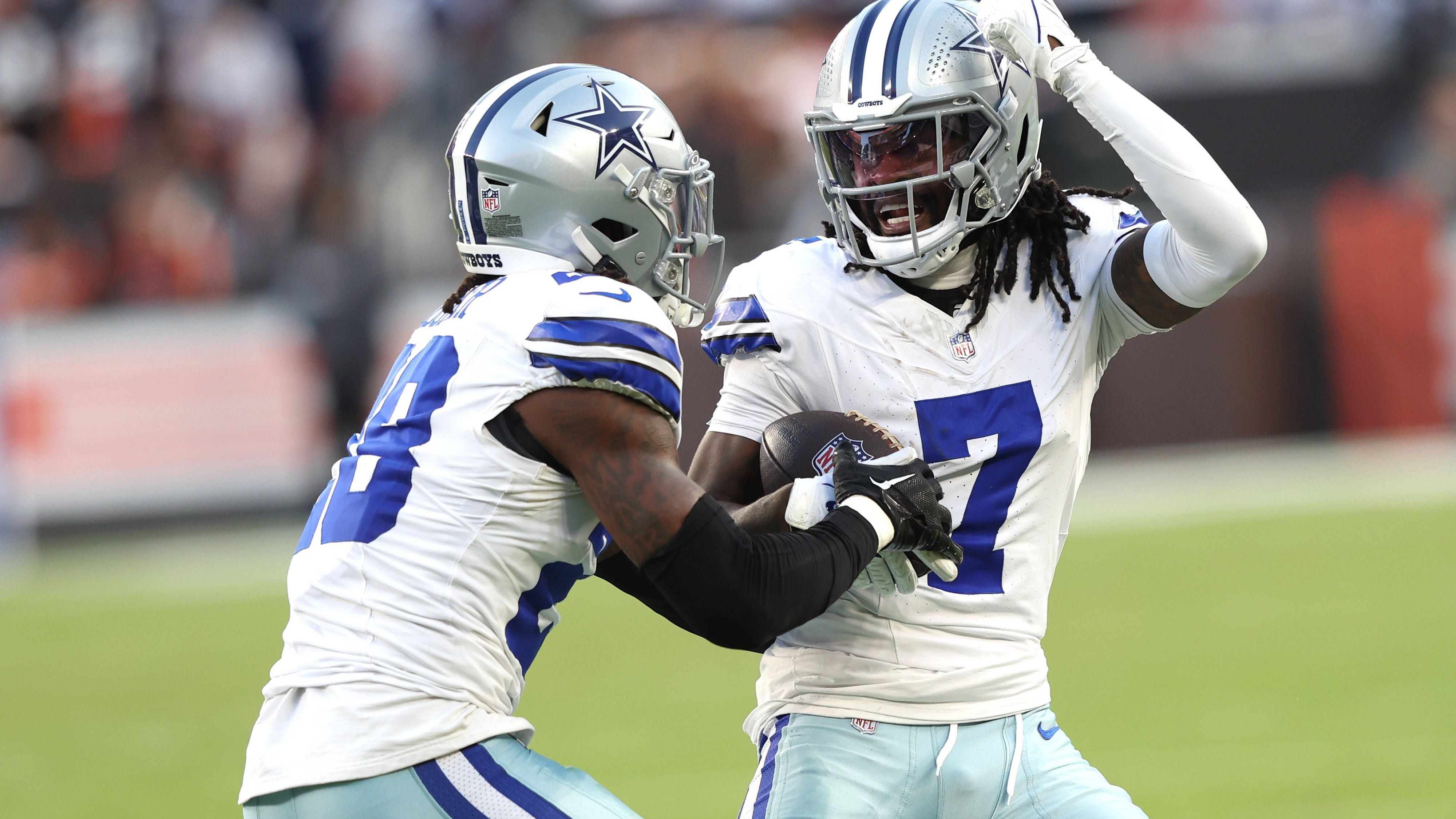 <strong>Platz 17 (geteilt) - Dallas Cowboys</strong><br>Letzter Sieg in Woche 1: 2024 gegen die Cleveland Browns (33:17)