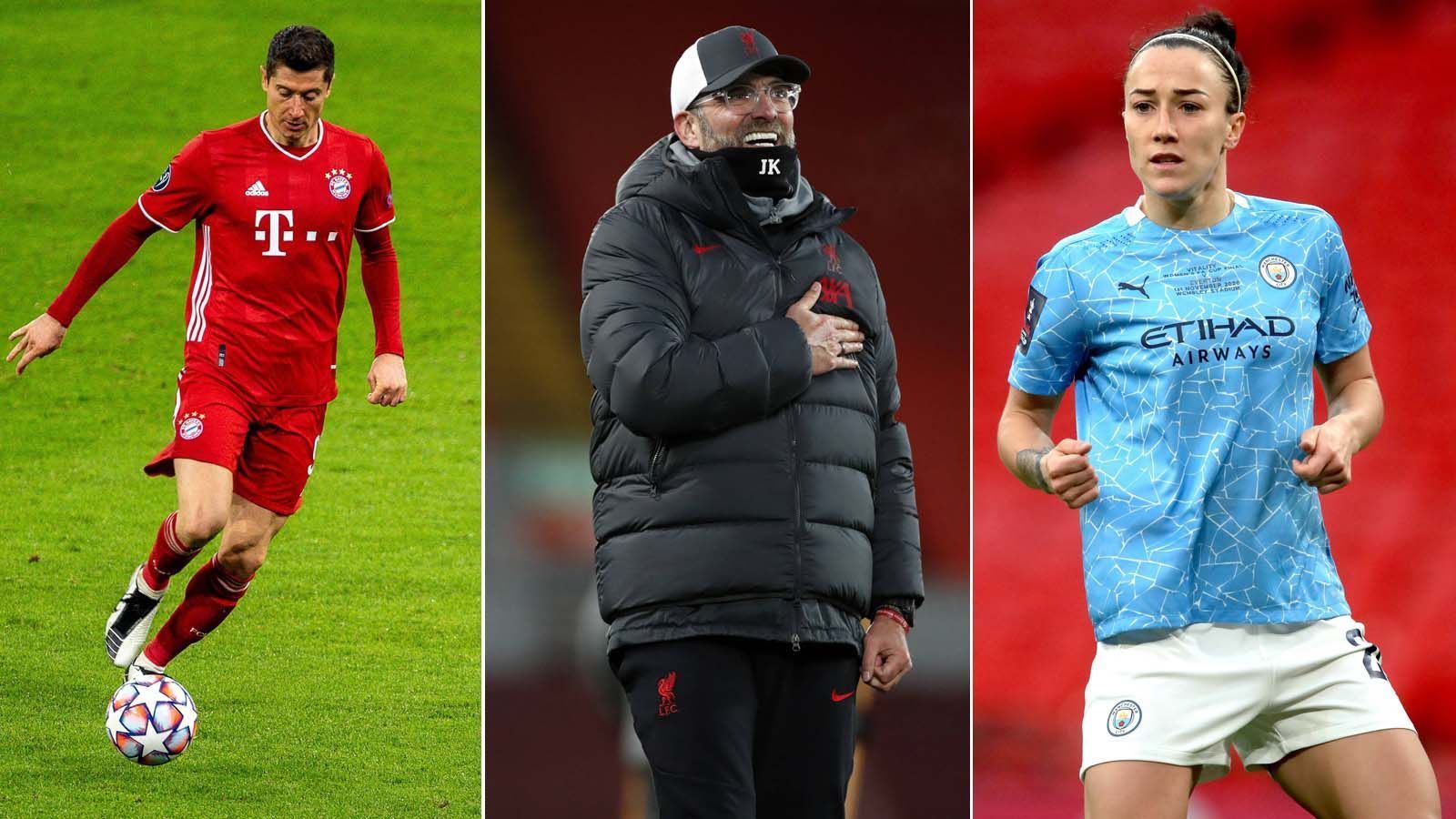 
                <strong>"The Best" FIFA Football Awards: Das sind die Gewinner 2020</strong><br>
                Trotz Corona-Pandemie zeichnet die FIFA auch in diesem Jahr bei der "The Best"-Gala die besten Spielerinnen und Spieler des Jahres 2020 aus. ran.de zeigt die Gewinner der (virtuellen) Gala in Zürich.
              