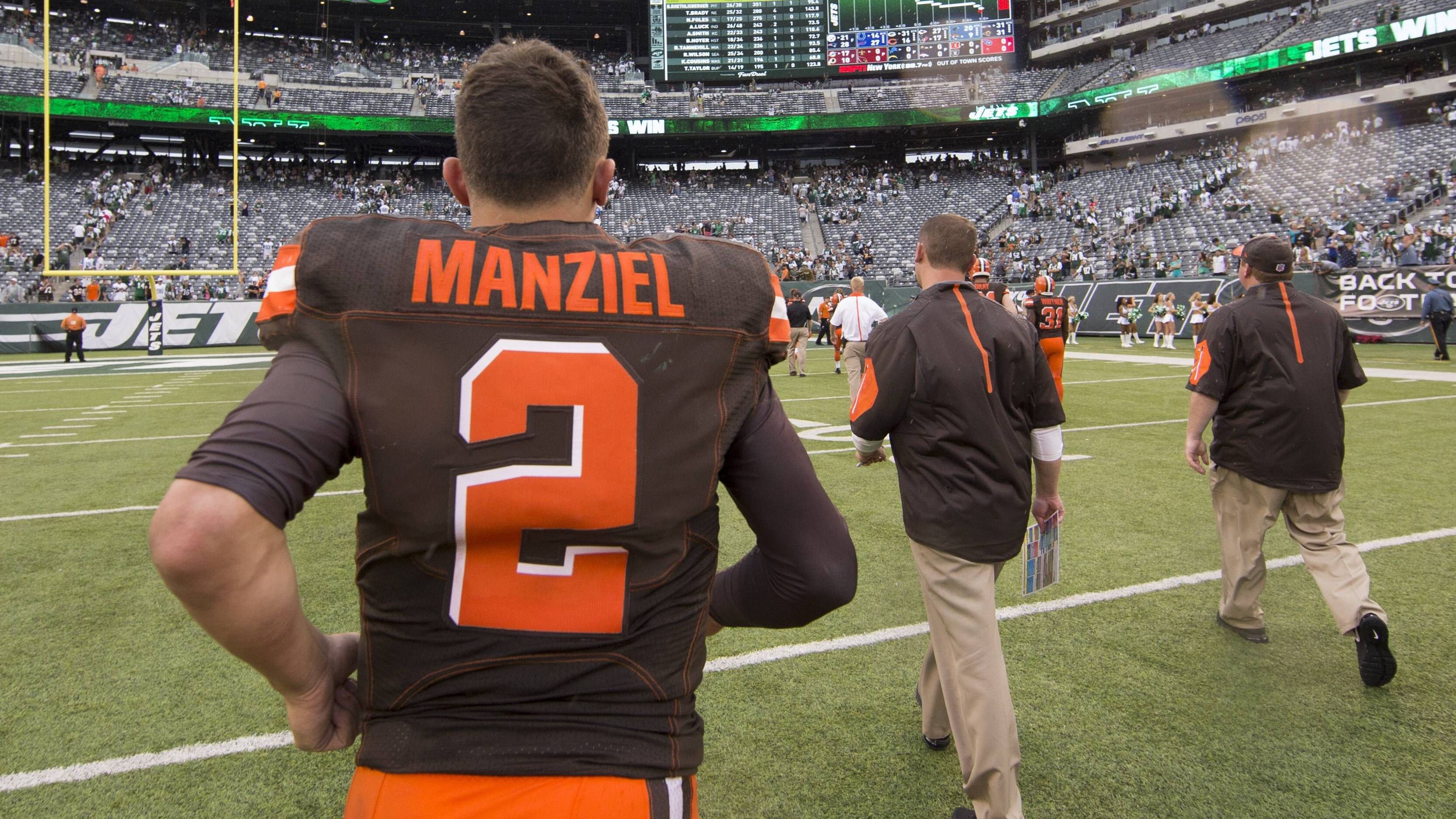 <strong>Johnny Manziel</strong><br>Zeitraum: 2014-2015<br>Spiele: 8<br>Record: 2-6