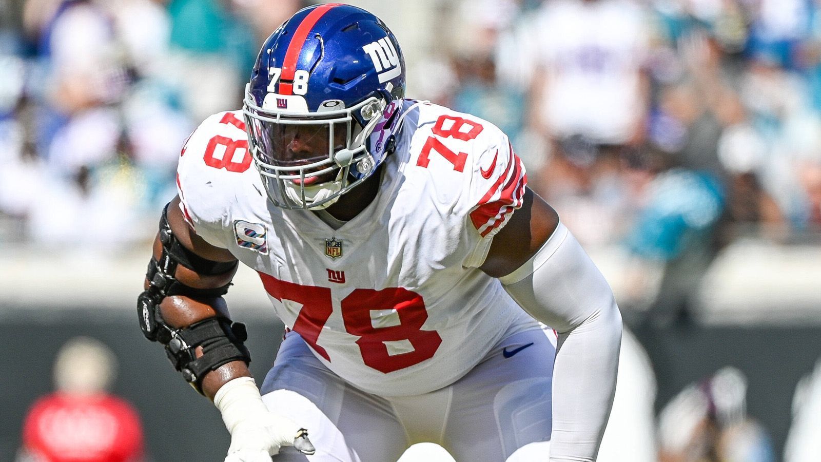 
                <strong>Pick 4: Andrew Thomas (Offensive Tackle, New York Giants)</strong><br>
                Gehalt mit der Fifth-Year-Option: 14,175 Millionen US-Dollar (Option gezogen)
              