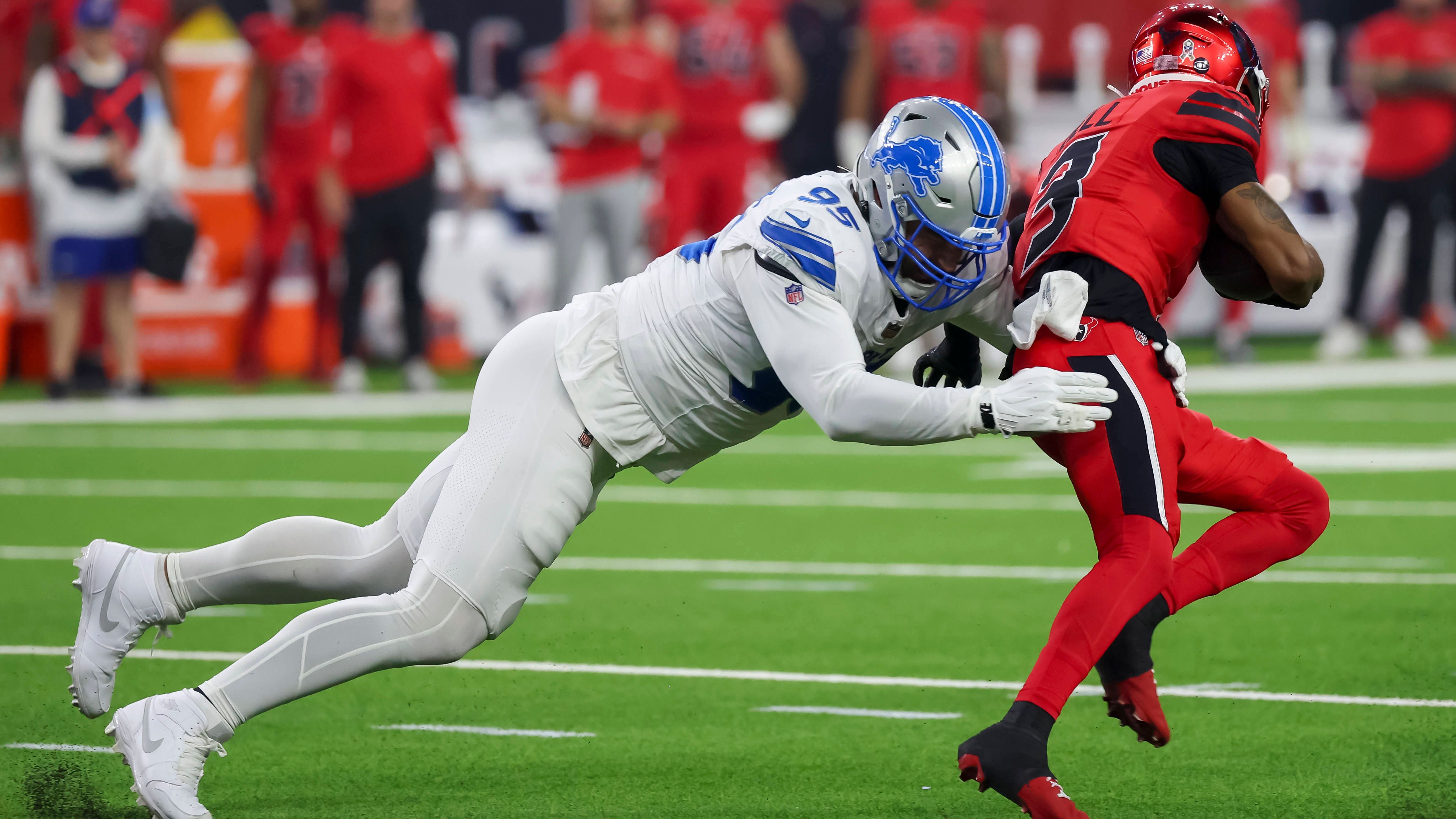 <strong>Platz 19 (geteilt): Detroit Lions</strong><br>Anzahl der Penalties: 59