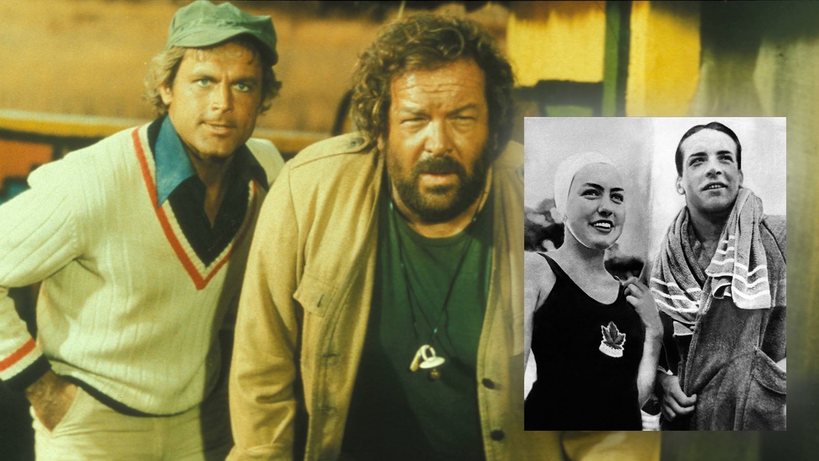 
                <strong>Carlo Pedersoli alias "Bud Spencer" (Schwimmen)</strong><br>
                Ein Blick in die fernere Vergangenheit: Bei den Spielen 1952 in Finnland und 1956 in Australien war Carlo Pedersoli tatsächlich für Italien als Schwimmer am Start. Bei seiner ersten Teilnahme schaffte es der als "Bud Spencer" berühmt gewordene Schauspieler sogar auf den fünften Platz. 
              