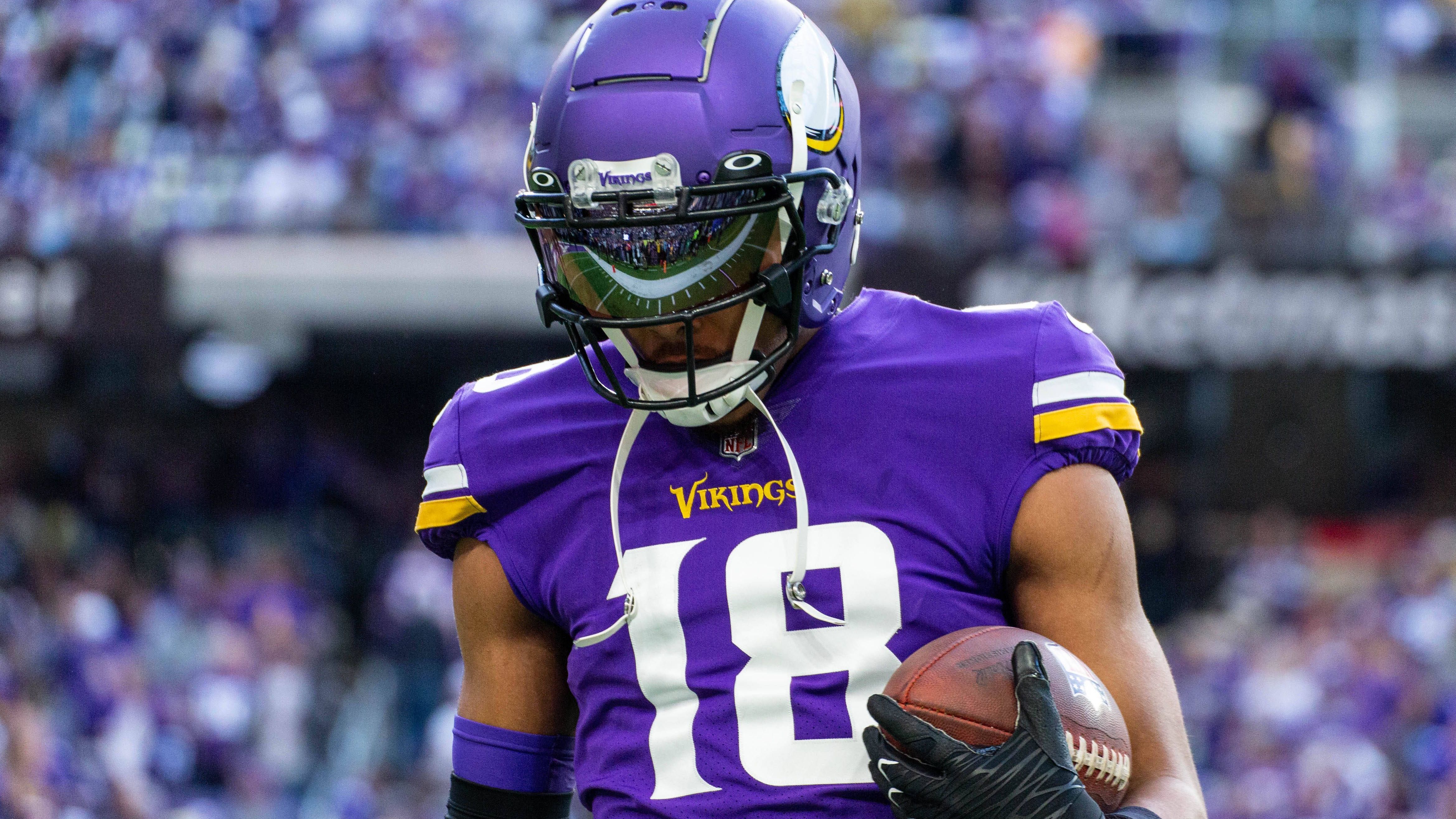 <strong>Platz 11 - Justin Jefferson</strong><br>- Minnesota Vikings<br>- Wide Receiver