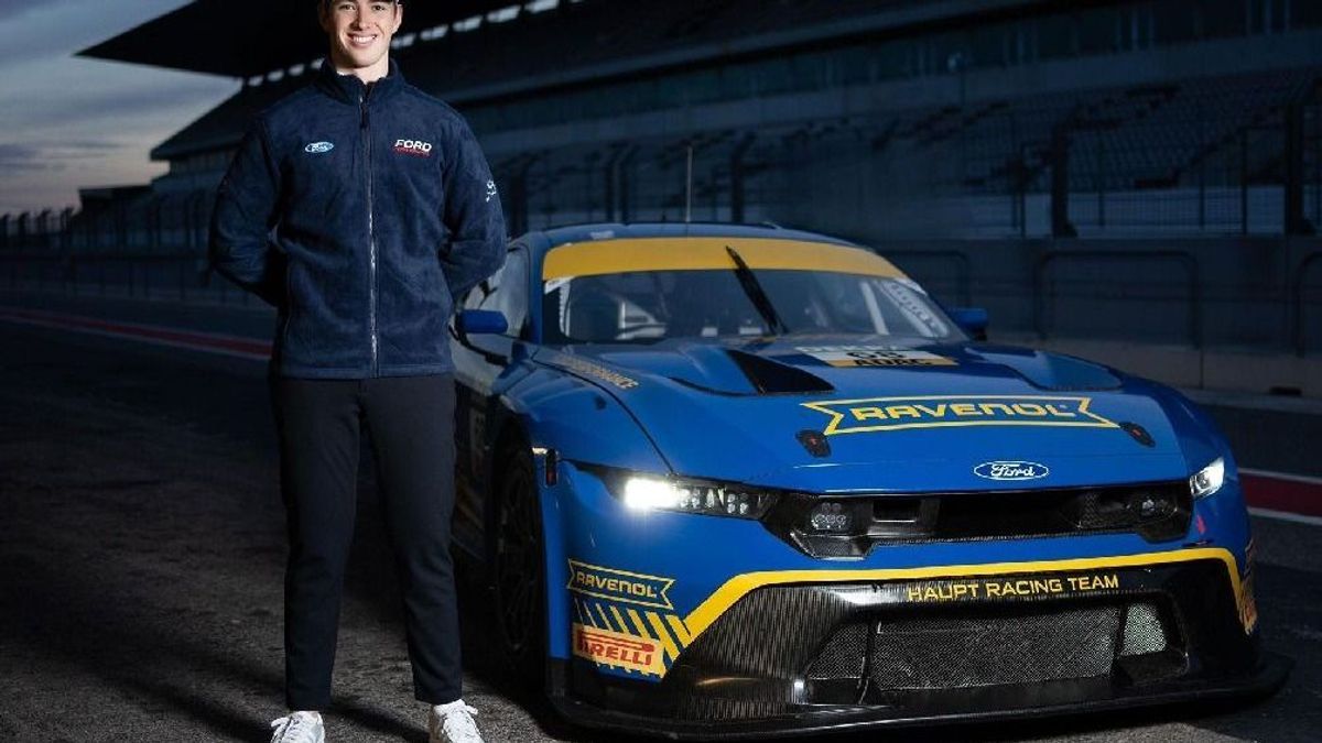 Neue Heimat: Neo-Werksfahrer David Schumacher und der Ford Mustang GT3