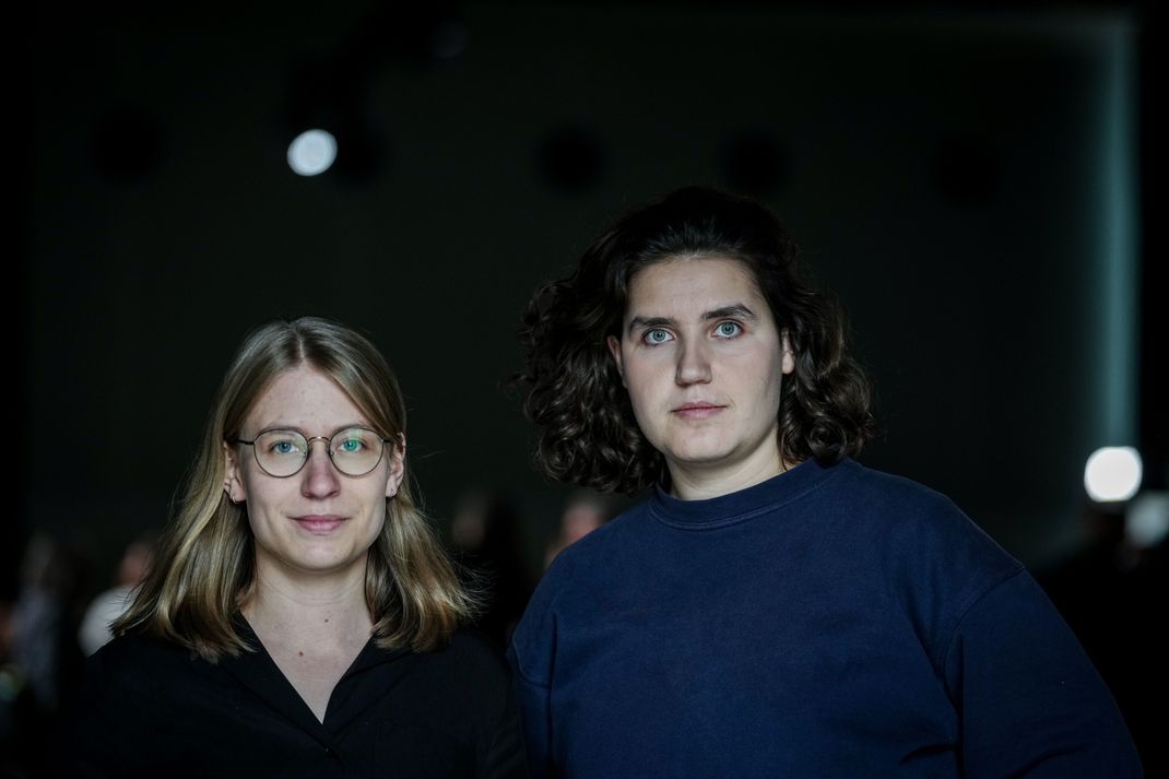 Karlsruhe: Svenja Appuhn (links) und Katharina Stolla, die Vorsitzenden der Grünen Jugend, erklären ihren Rückzug aus der Spitze der Jugendorganisation der Partei.