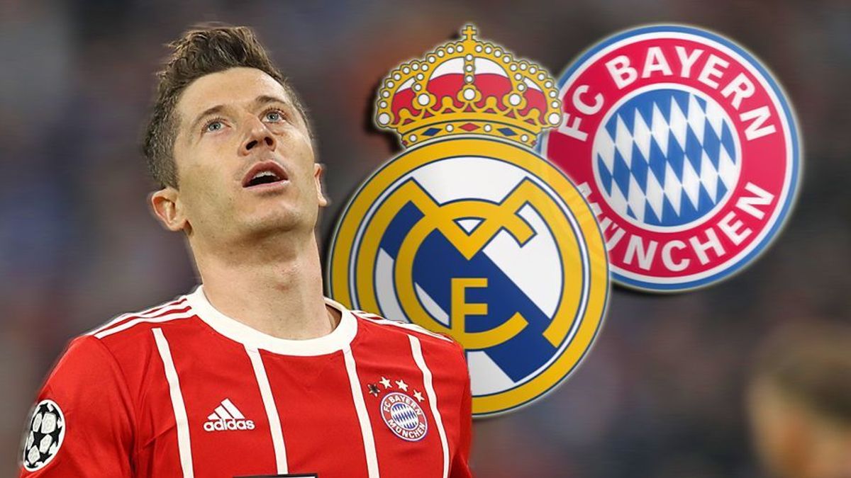 Robert Lewandowski gegen Real Madrid