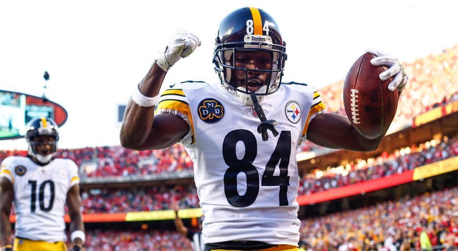 
                <strong>Wide Receiver: Antonio Brown (Pittsburgh Steelers)</strong><br>
                Stimmen: Stats: 1.509 Receiving-Yards, 9 Receiving-Touchdowns
              
