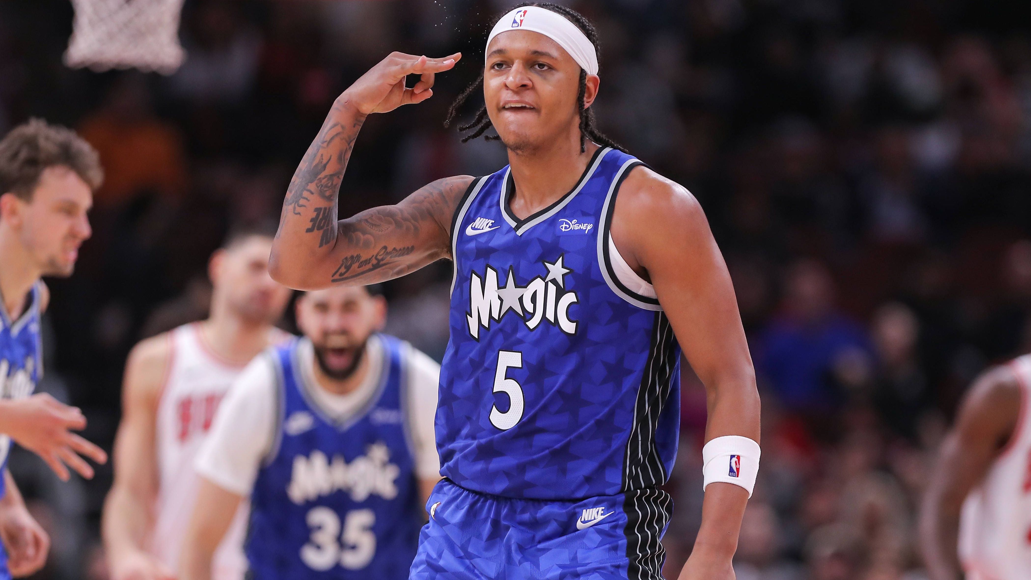 <strong>Paolo Banchero (Orlando Magic) - Team Tamika Catchings</strong><br>Der erste Pick 2022 spielt bei den Orlando Magic eine starke Saison, die mit einer Einladung zum All-Star-Game belohnt wurde. Gemeinsam mit Franz Wagner ist er der Hauptverantwortliche für den Erfolg der Magic, die bei einer nahezu ausgeglichenen Bilanz stehen.