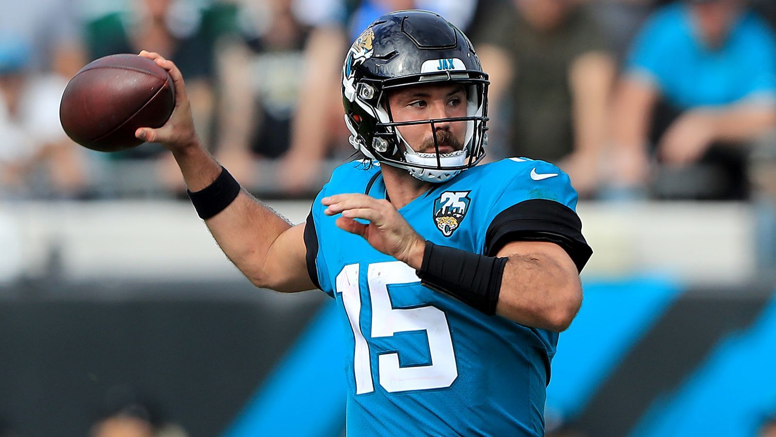 
                <strong>Platz 16: Jacksonville Jaguars</strong><br>
                Bilanz: 4-4Letzte Spiele: W,W,LRookie Gardner Minshew liefert richtig ab und führt die Jaguars zu einer respektablen Bilanz. Jalen-Ramsey-Ersatz Tre Herndon fängt vergangene Woche gleich zwei Interceptions. Die Jaguars sind ein Playoff-Kandidat. Kommende Woche steht in London ein Härtetest gegen einen Rivalen vor der Tür: die Houston Texans.
              