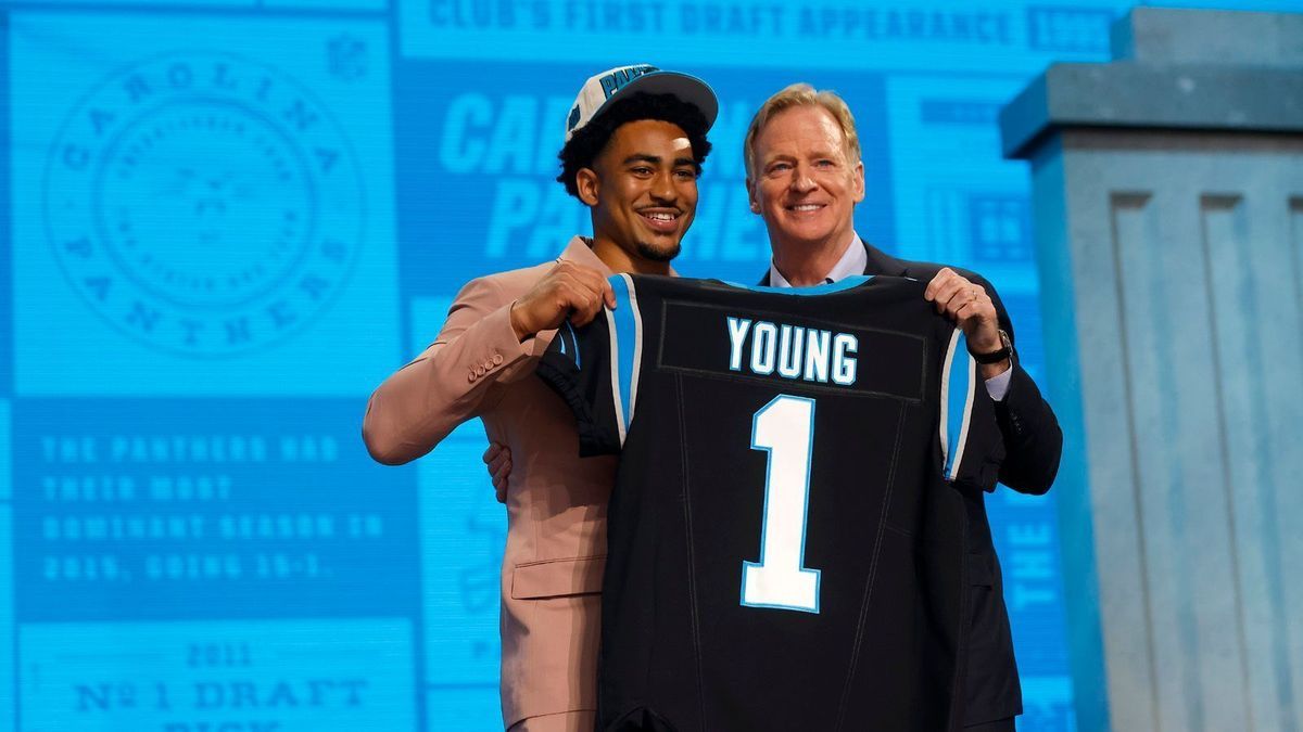 Draft-Pick 1: Carolina Panthers (via Chicago Bears) - Bryce Young, QB