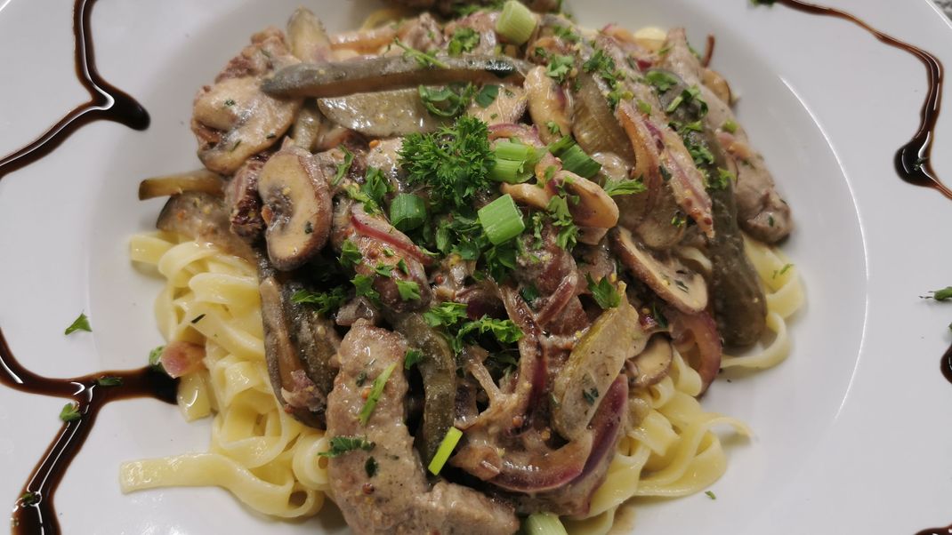 Boeuf Stroganoff