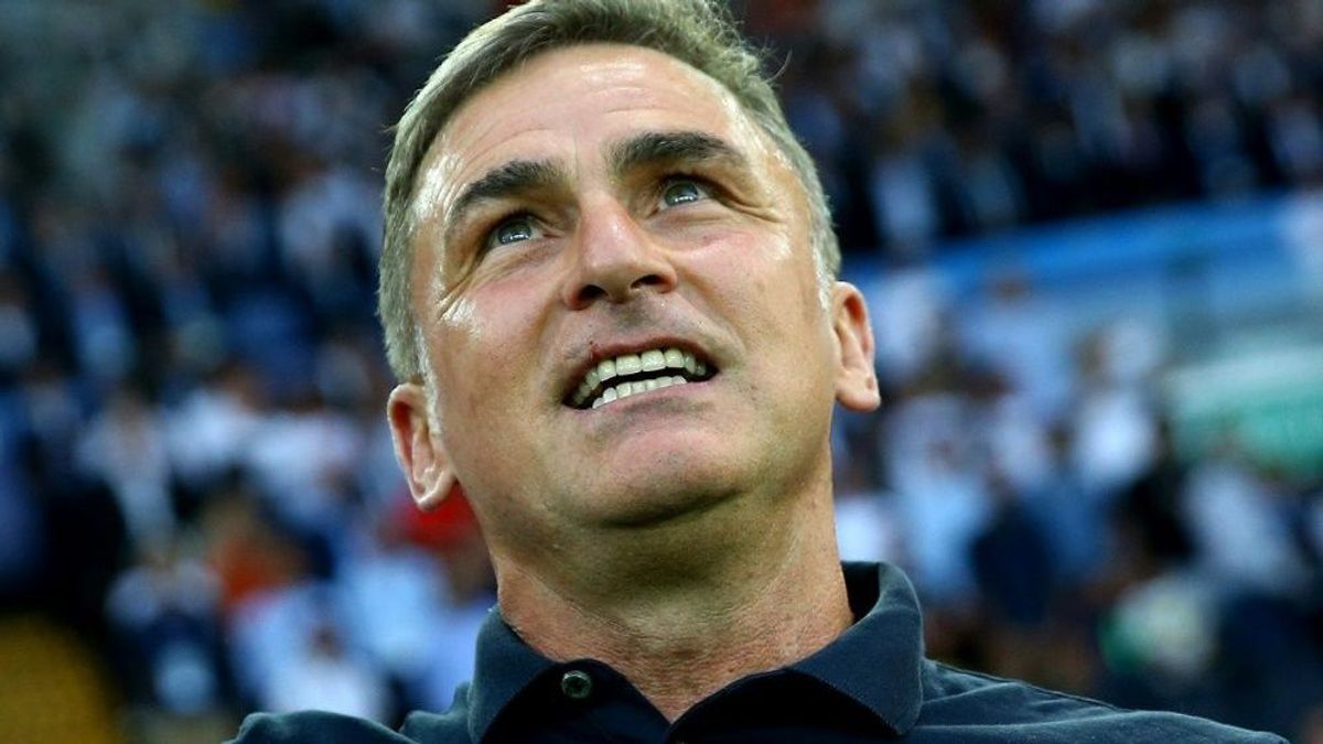 DFB-Trainer Stefan Kuntz spricht Lob aus