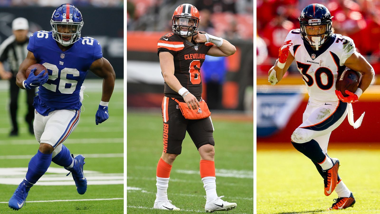 
                <strong>Offensive Rookie of the Year: Das sind die heißesten Kandidaten</strong><br>
                Jedes Jahr werden die Offensive und Defensive Rookies of the Year gewählt. 50 Mitglieder der "Associated Press" dürfen nach der Regular Season für die besten Rookies abstimmen. Die Gewinner werden in der Nacht vor dem Super Bowl bei den "NFL Honors" bekanntgegeben und ausgezeichnet. ran.de zeigt euch die heißesten Kandidaten für den Offensive Rookie of the Year Award 2018. (Stand der Statistiken: nach Woche 14)
              