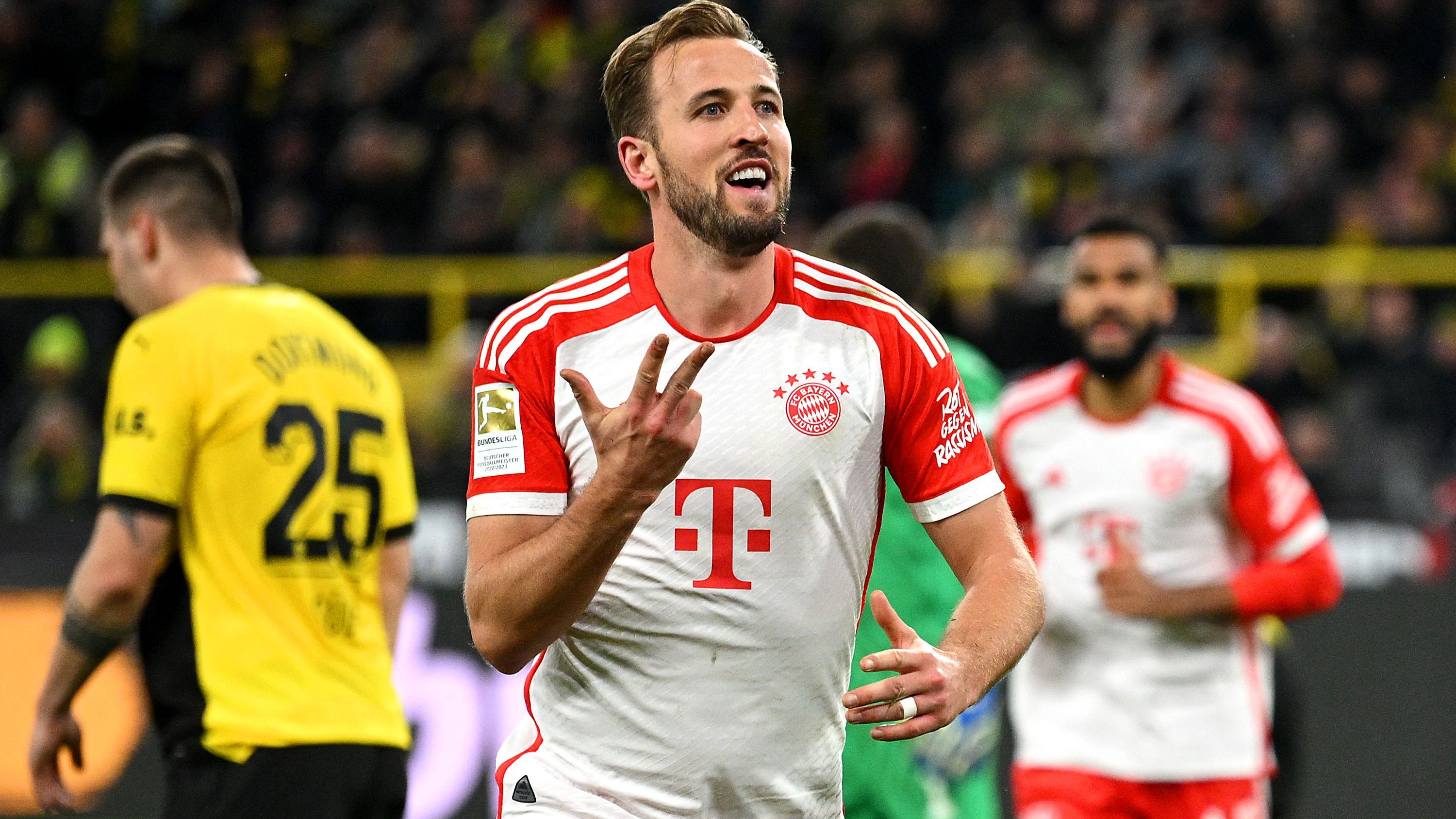 <strong>Sturm: Harry Kane (Bayern München)</strong><br>Wo wir gerade von "Bayerns Stoßstürmer" sprechen. Harry Kane kommt in dieser Bundesliga-Saison in 15 Partien auf 21 Treffer! Ligabestwert!