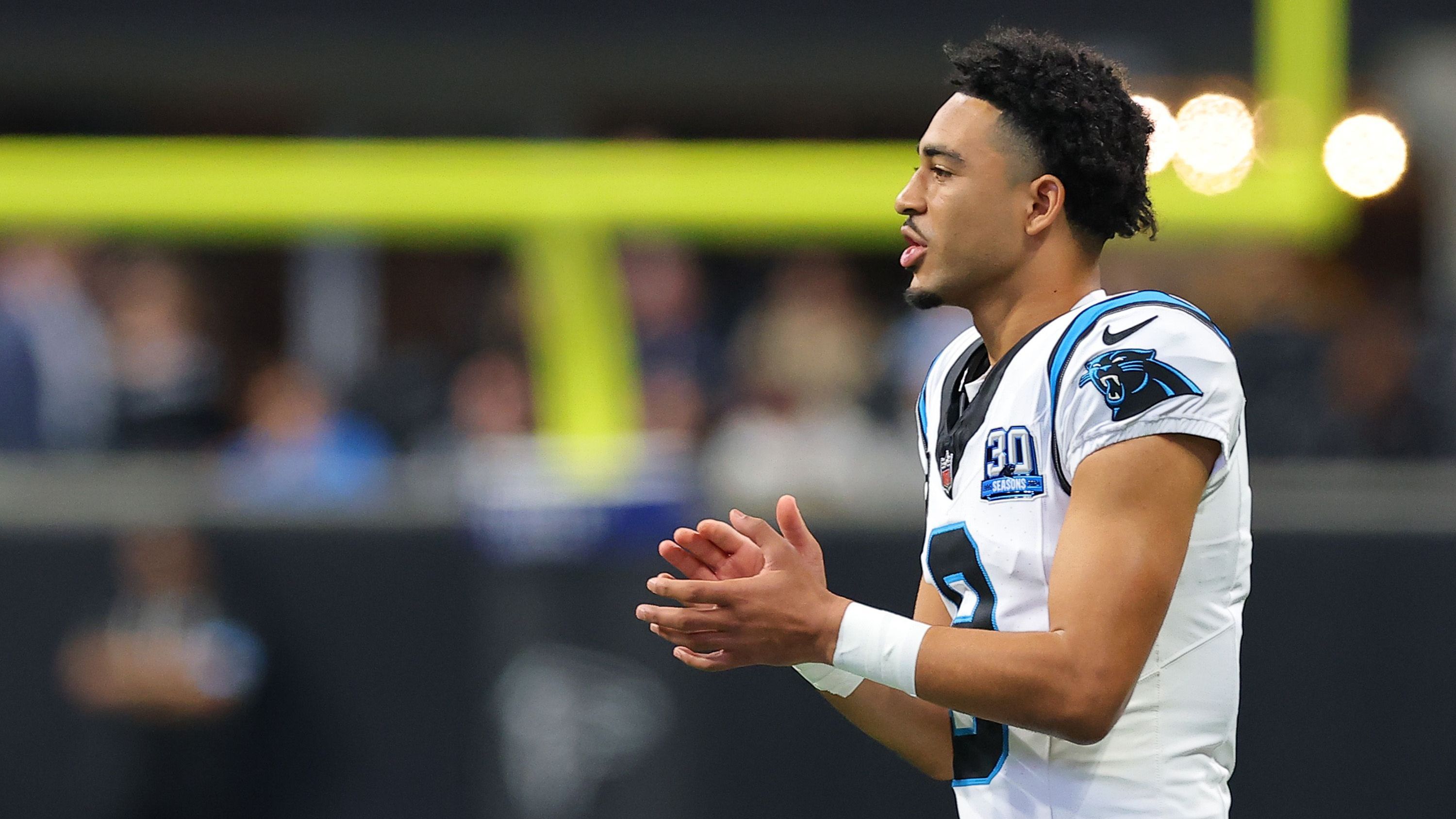 <strong>NFC South - Carolina Panthers</strong><br><strong>Wide Receiver</strong>: Tetairoa McMillan, Xavier Legette, Adam Thielen<br><strong>Offensive Line</strong>: Ikem Ekwonu, Damien Lewis, Austin Corbett, Robert Hunt, Taylor Moton<br><strong>Tight End</strong>: Tommy Tremble<br><strong>Quarterback</strong>: Bryce Young<br><strong>Running Back</strong>: Chuba Hubbard<br><strong>Fullback</strong>: /