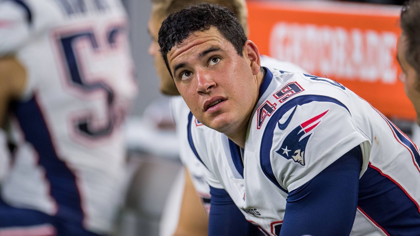 
                <strong>Platz 7: Joe Cardona (New England Patriots) </strong><br>
                Gesamtvolumen des Vertrags: 4,31 Millionen US-DollarLaufzeit: 4 Jahre bis zur Saison 2022
              