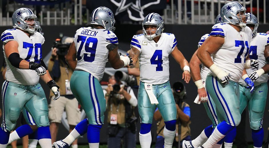 
                <strong>Dallas Cowboys</strong><br>
                Franchise-Rekorde: Wide Receiver Dez Bryant überholte mit 73 Touchdowns in seiner Karriere Bob Hayes (71) und erreichte damit die meisten Touchdown-Receptions.Tight End Jason Witten überholte mit 12.448 Receiving Yards Michael Irvin (11.904).
              